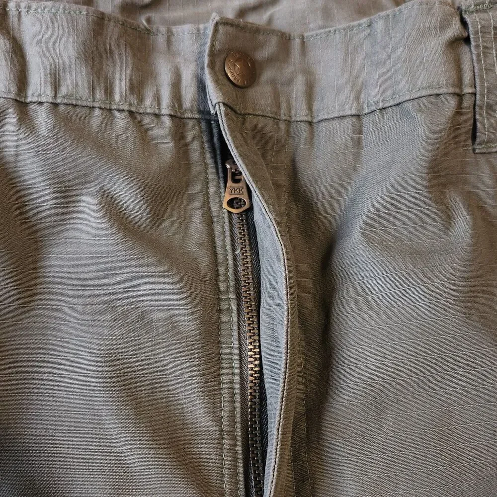 Propper Pants Mens 44x32 Green Tactical Double Knee Ripstop Teflon Cargo